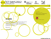 Tablet Screenshot of 2012.ictdays.it